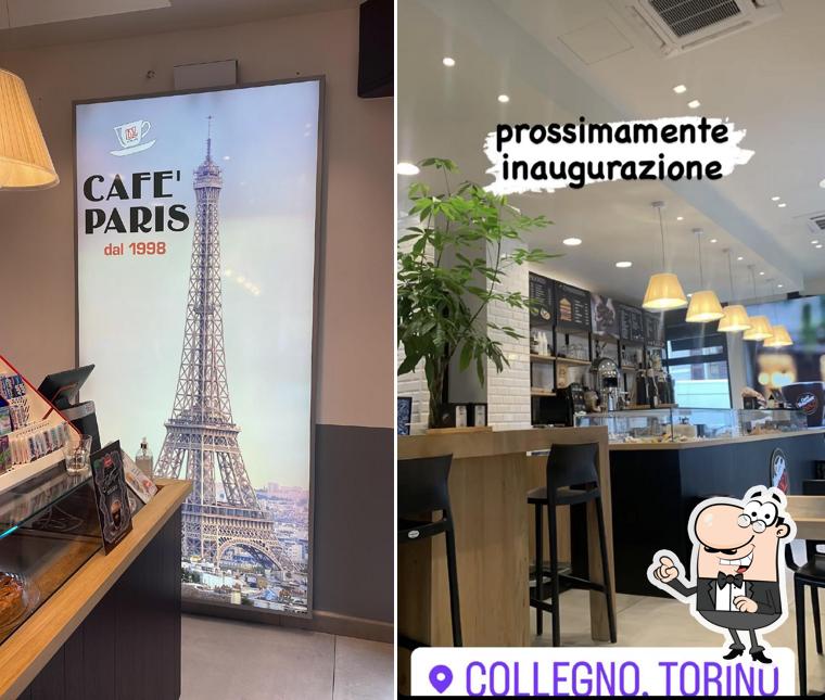 Dai un'occhiata agli interni di cafè paris