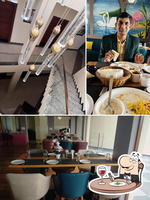 The restaurant's food and interior