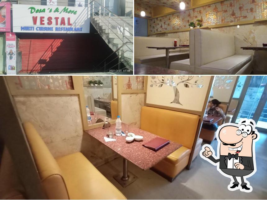 The interior of Vestal Restaurant