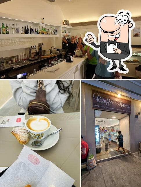 Siediti a un tavolo di Caffé Roma