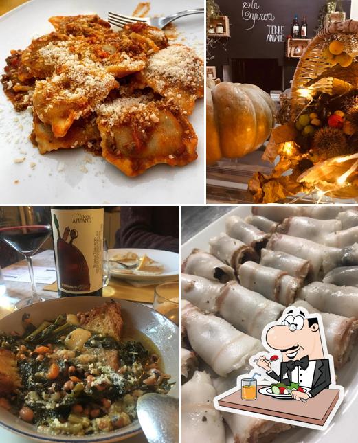 Platti al Osteria La Capinera