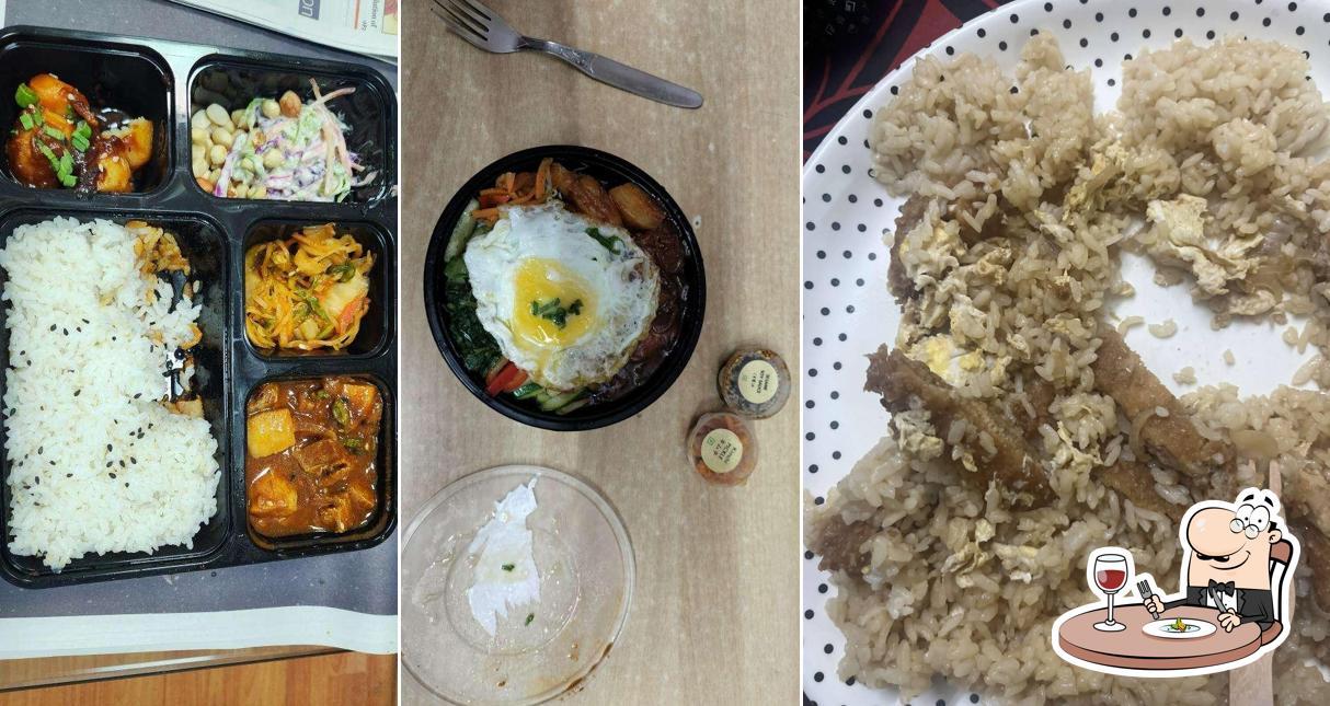 Food at Daebak Cafe - Awesome Korean Delivery