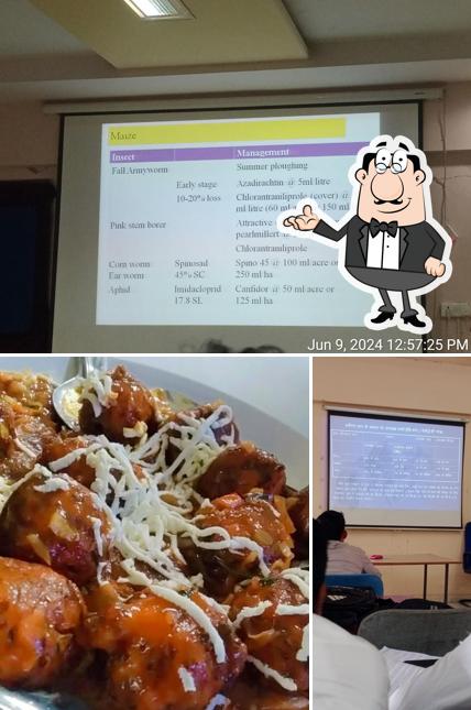 The image of Darjeeling Special Momos’s interior and food