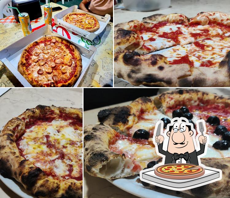 A Piezz 'e pizz, puoi ordinare una bella pizza