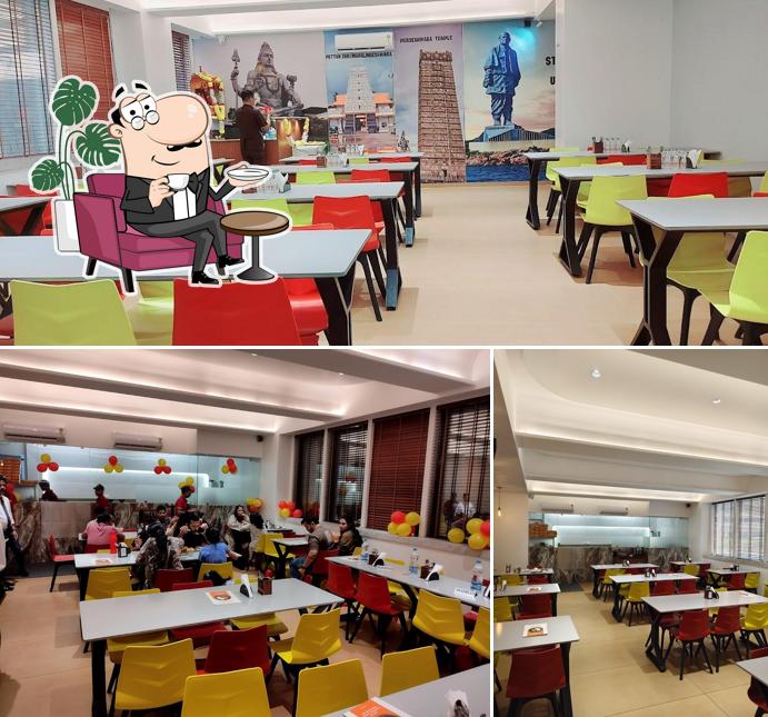 The interior of SHREE LAKSSHMI RESTAURANT- The South Indian Cafe