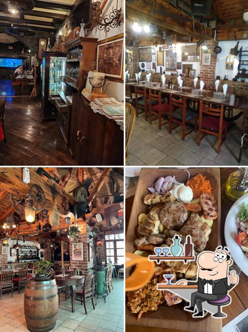 Gli interni di Konoba Tarsa