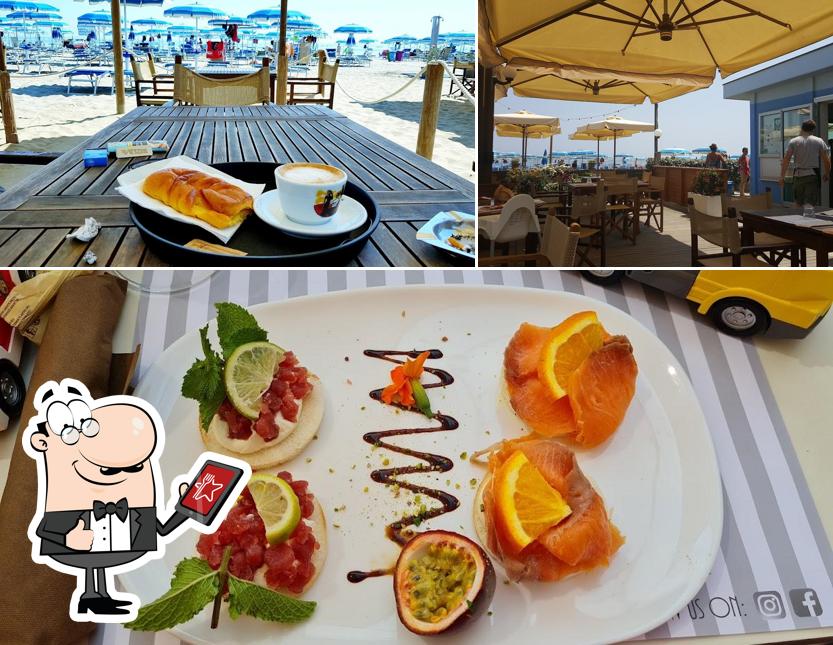 La esterno e interni del ristorante