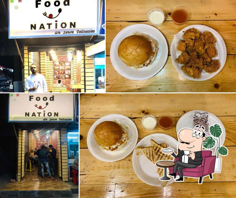 The interior of Food nation