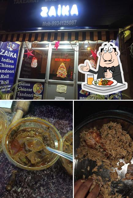 Food at ZAiKA Restaurant