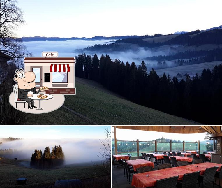 La immagine della esterno e interni di Restaurant Blapbach