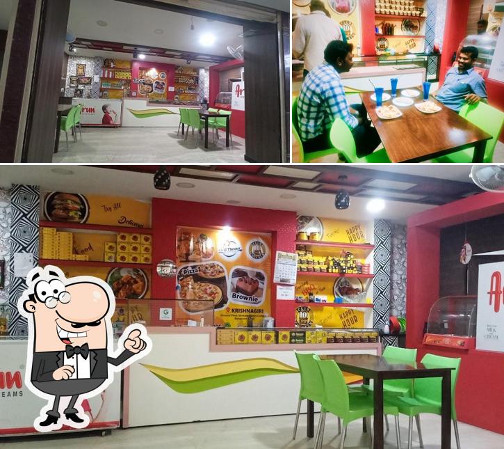 The interior of Club10 and The Grill Theory Krishnagiri