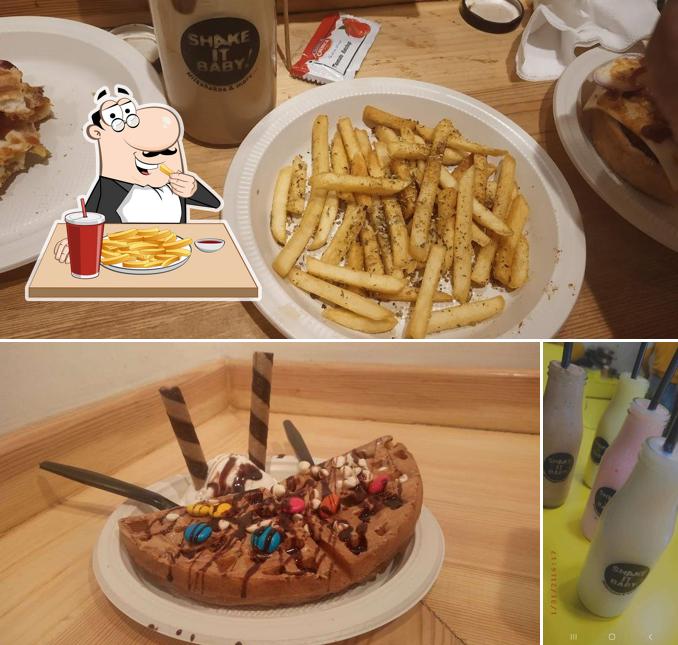 French fries at Shake it baby