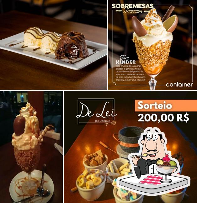 Peça as sobremesas