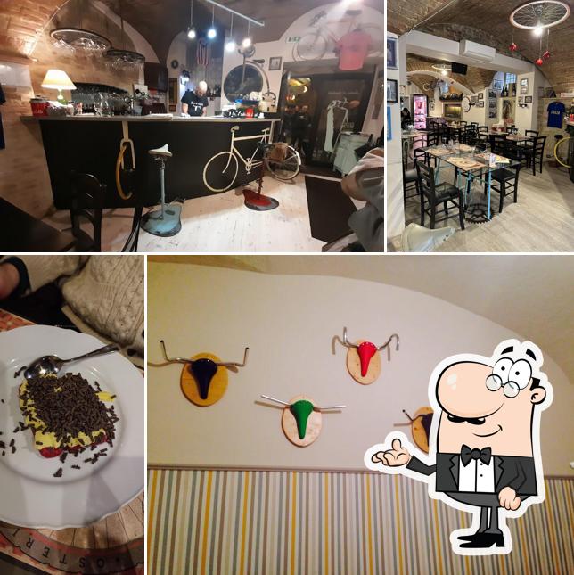 Gli interni di Osteria Ciclabile - Ladri di biciclette