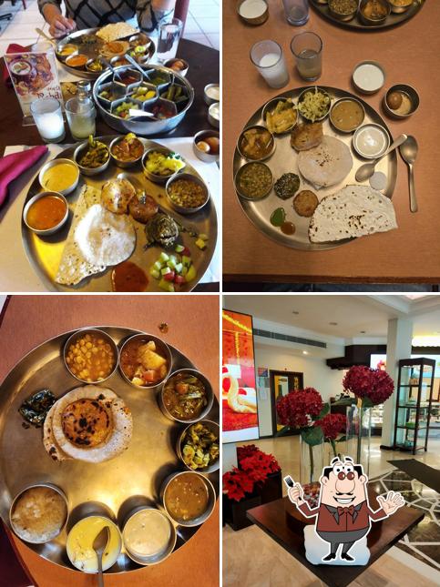Food at Mandap The Authentic Gujarati Thali Restaurant