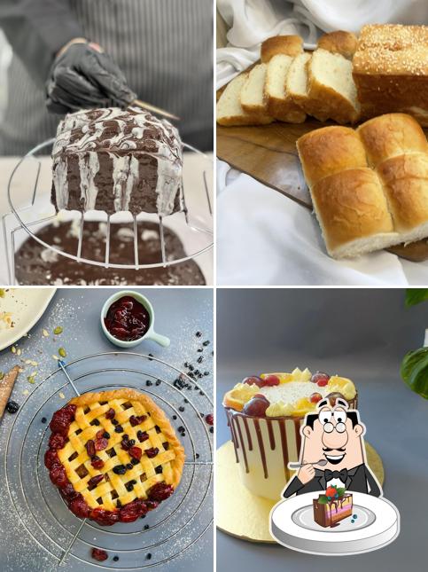 Chocolate cake at Cakes N Creams Baking Academy