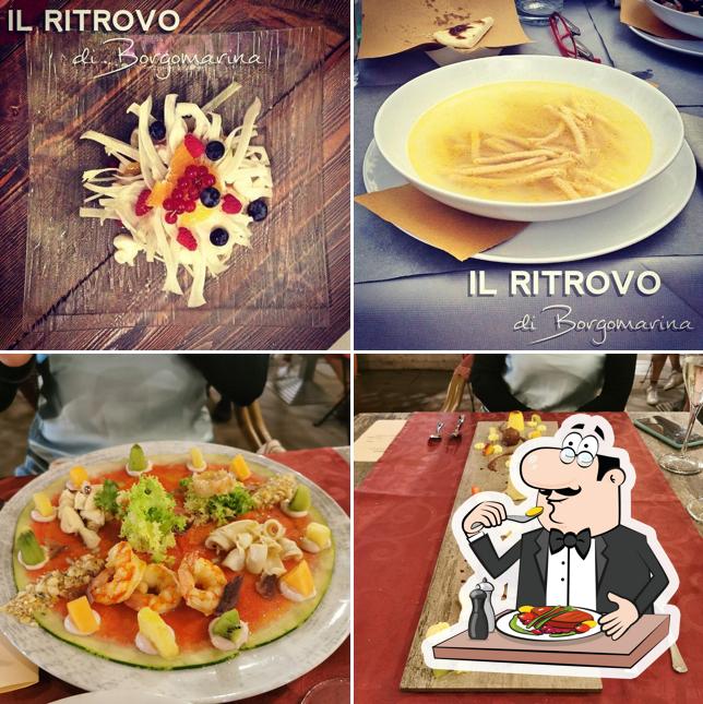 Platti al Il Ritrovo di Borgomarina - cucina di terra e di mare