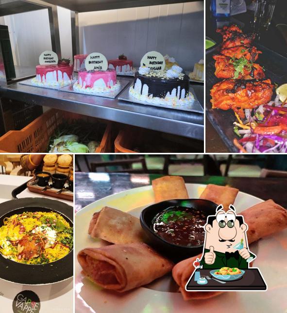 Food at Prism Club & Kitchen