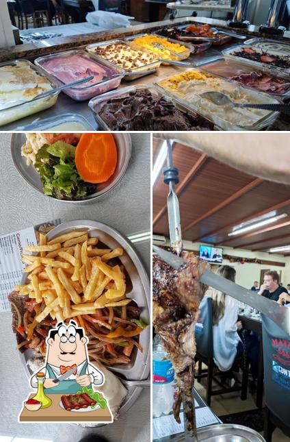 Costelas de porco em Churrascaria Matias