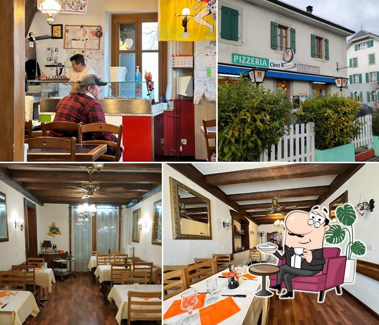 Gli interni di Chez Renato
