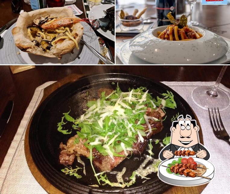 Platti al Trattoria Pizzeria Ieri, Oggi, Domani