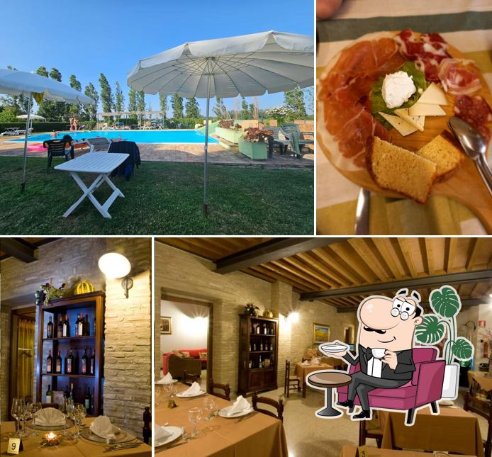 Gli interni di Casale delle Rose Agriturismo Pizzeria d'asporto