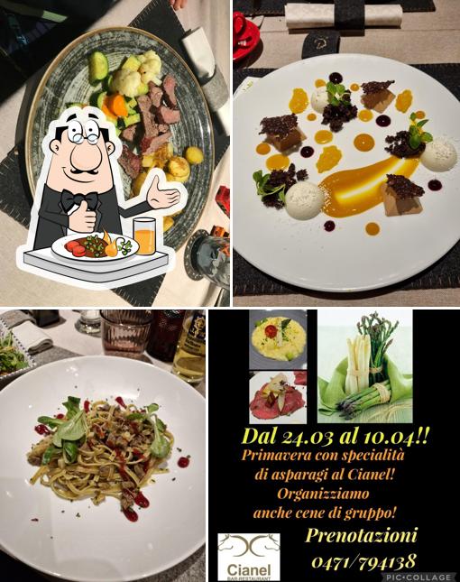 Cibo al Ristorante Cianel Selva Gardena