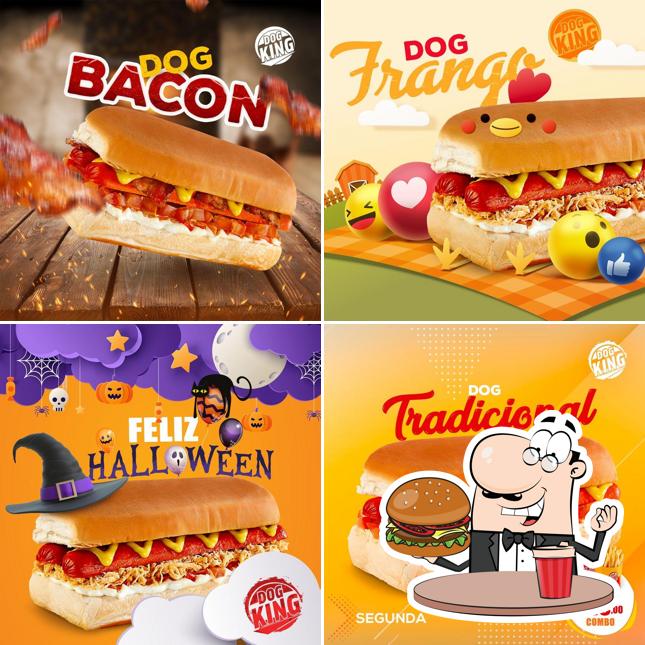 Experimente um hambúrguer no Dog King - Boulevard Shopping Londrina