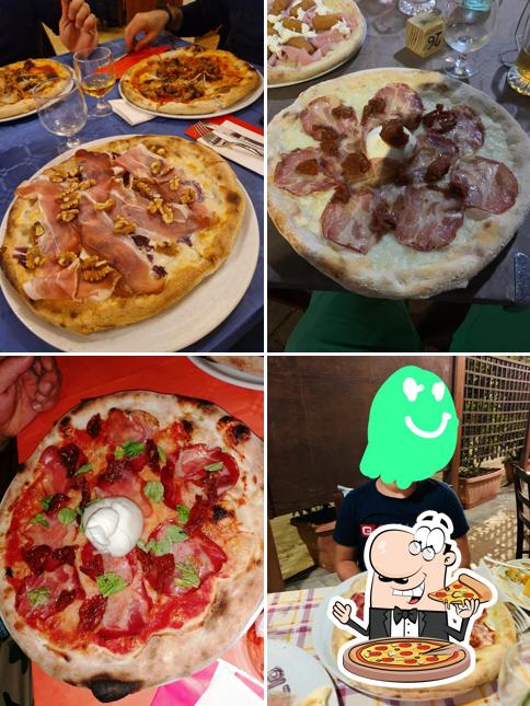 Prova una pizza a La Rustica Trattoria