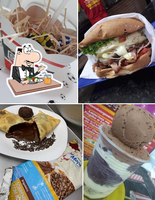 Platos en Lanchonete Caipira hamburguer & açaiteria