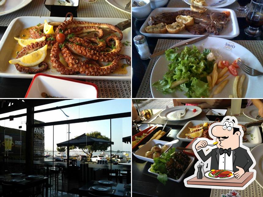 Comida em Santo Grill