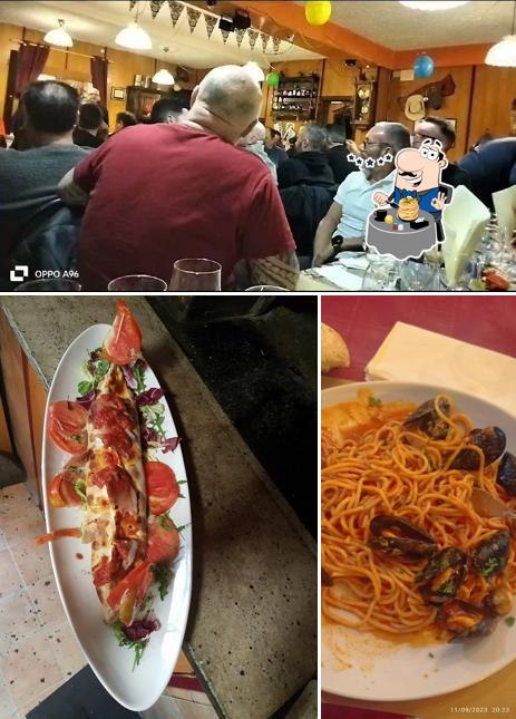 La immagine di cibo e interni da Trattoria Pizzeria Bar Alla stazione