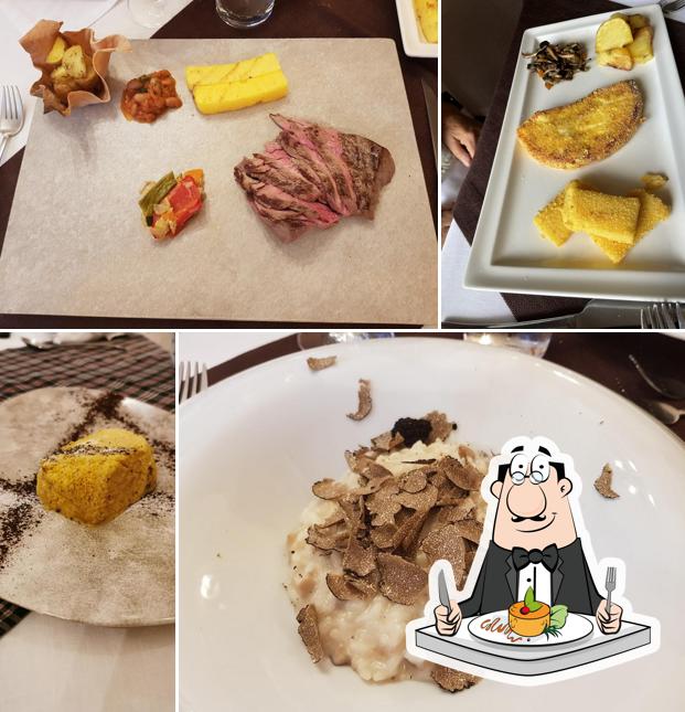 Cibo al Ristorante Tre Fonti