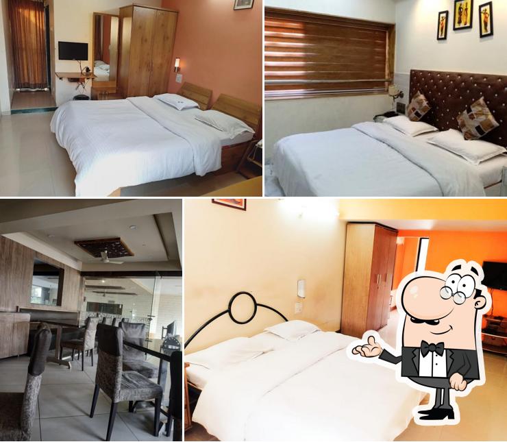 Take a seat at one of the tables at Hotel Royale Heritage