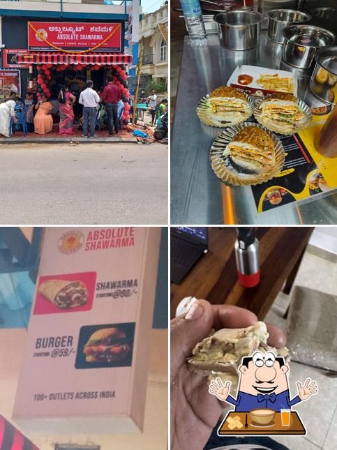 Food at ABSOLUTE SHAWARMA