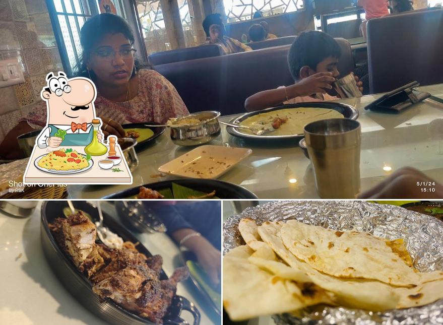 Food at A2A Restaurant