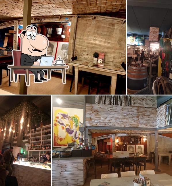 Dai un'occhiata agli interni di BrendOlà Bar