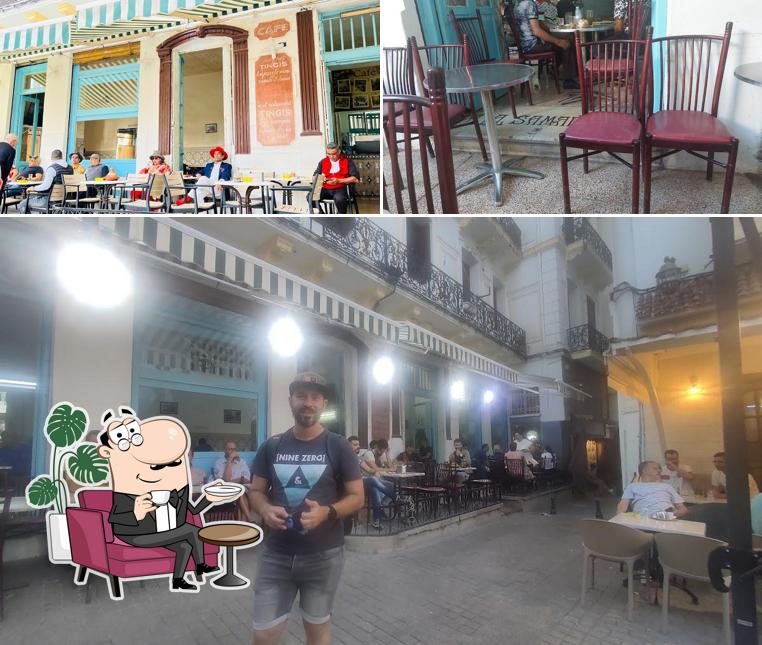 Découvrez l'intérieur de Café Tingis