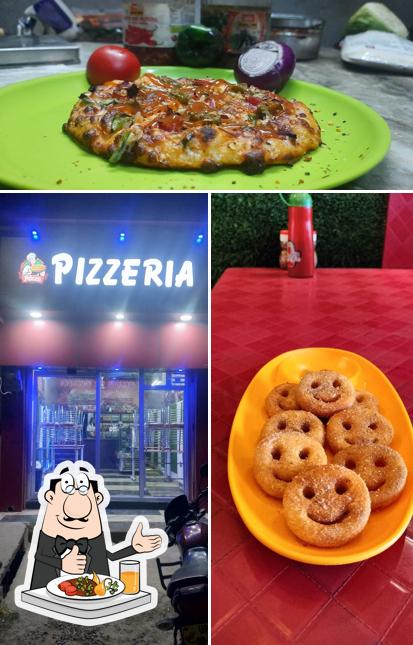 Among different things one can find food and exterior at Pizzeria