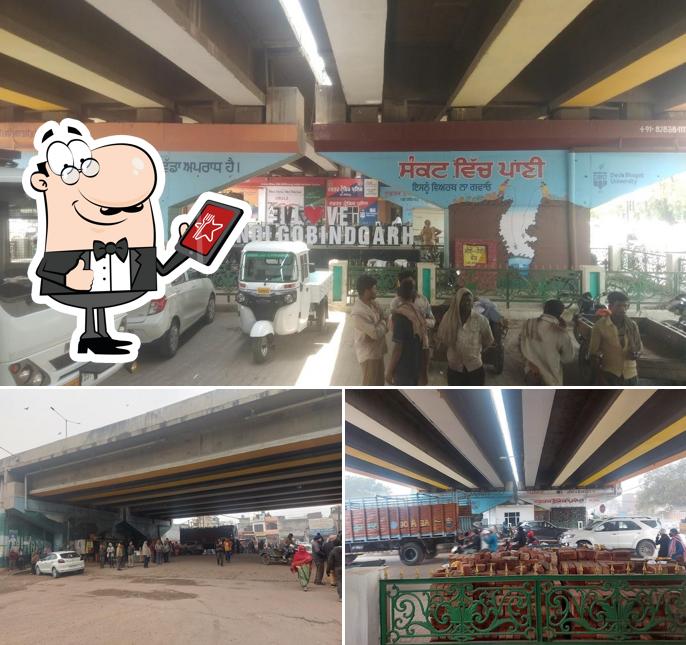 Enjoy the view at the outside area of Billa Dhaba