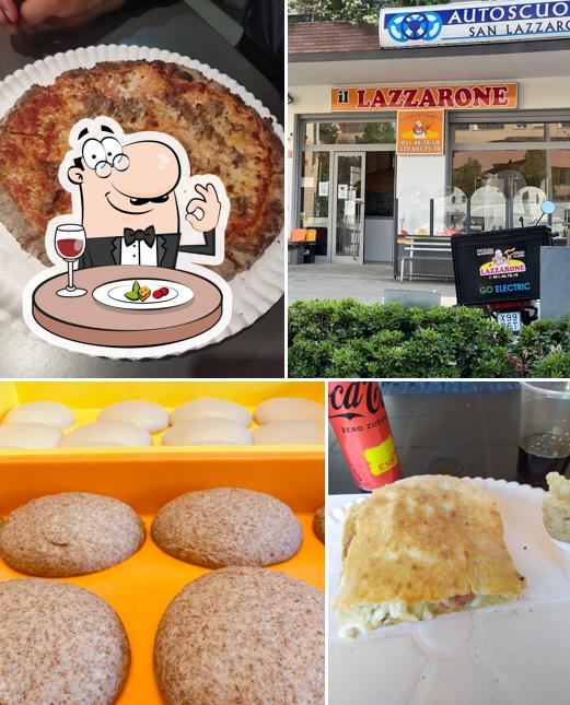 Cibo al Pizzeria Il Lazzarone