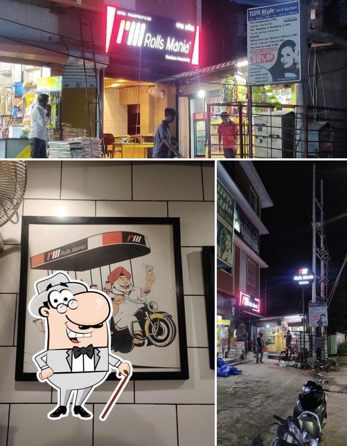 The exterior of Rolls Mania