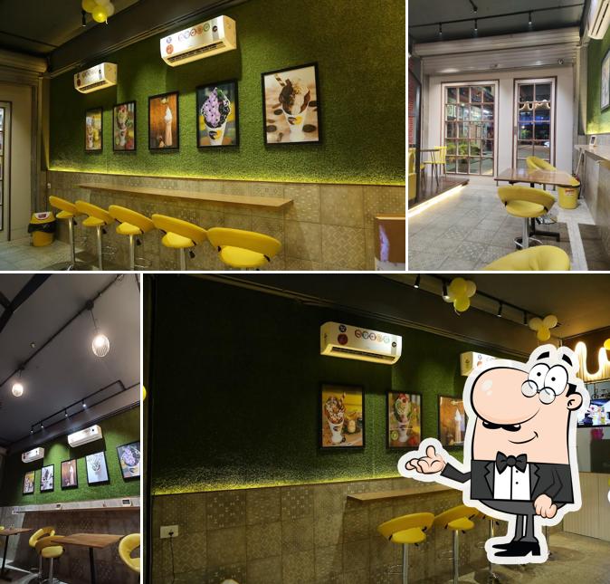 Check out how Waffle World looks inside