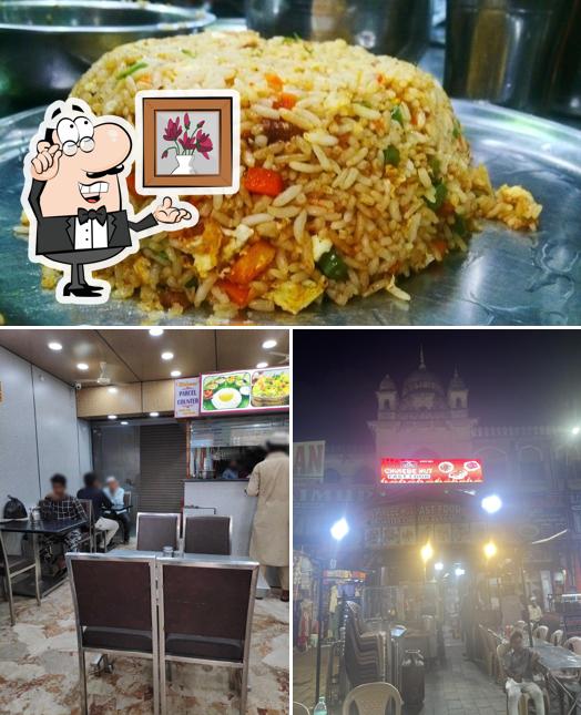 The picture of Chinese Hut Fast Food’s interior and food