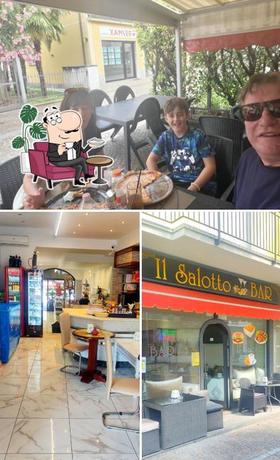 Gli interni di Bar salotto