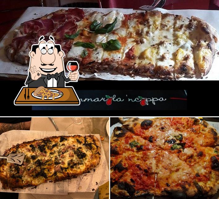 A Pummarola 'ncoppa Cava de' Tirreni, puoi ordinare una bella pizza