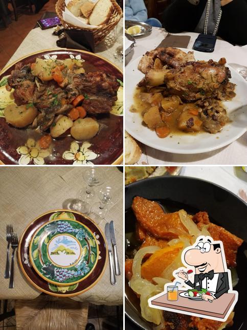 Platti al Trattoria Pizzeria Monte D'Oro