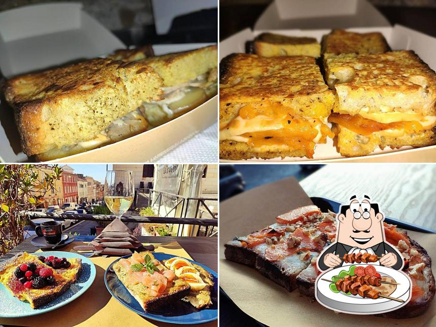 Platti al La Brusca Briaca - Bruschetteria dei Castelli Romani