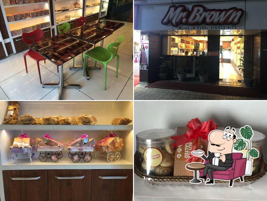 The interior of Mr. Brown