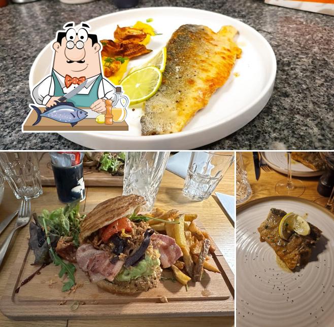 Saumon grillé à Restaurant Expedition
